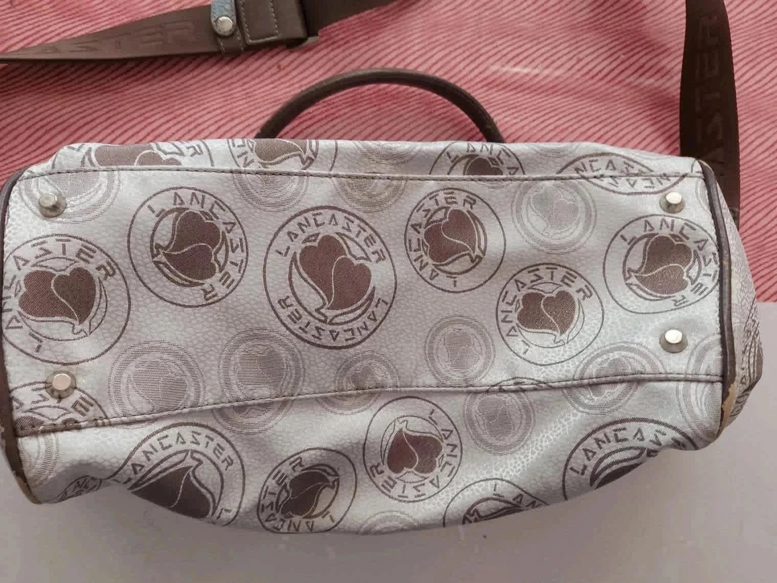 Bolsa de mão em tela Lancaster – photo 9